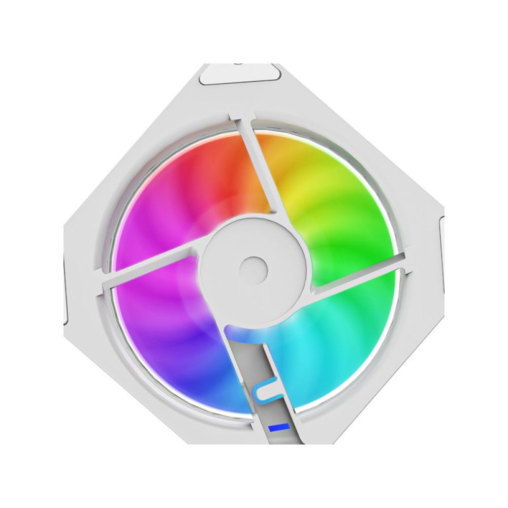ANT ESPORTS SciFlow ARGB 120mm Cabinet Fan (White) - 2