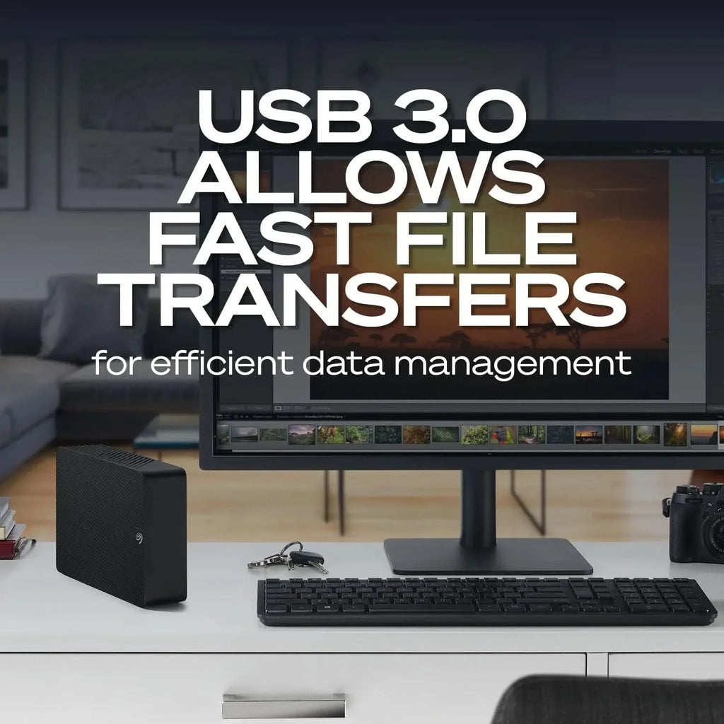 Seagate Expansion 12TB External Desktop Hard Drive – TechCure India