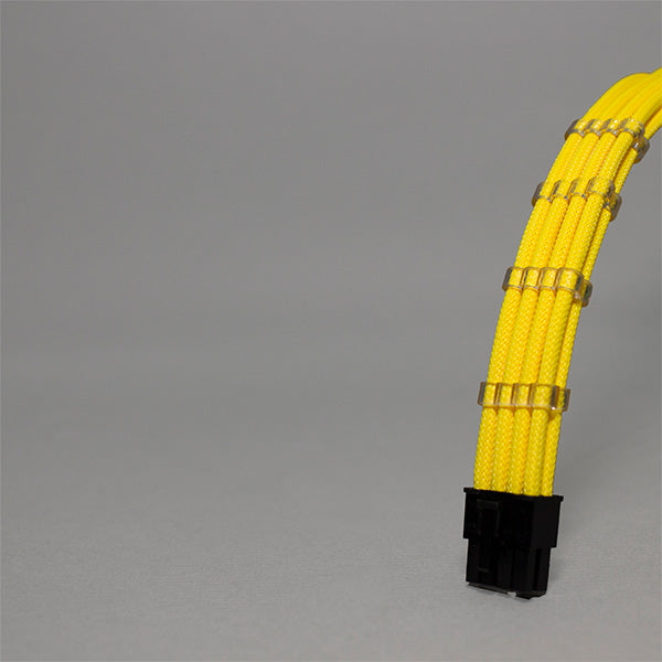 Sensei Mods Custom Sleeved Cables Extension – Bumblebee Yellow – TechCure India