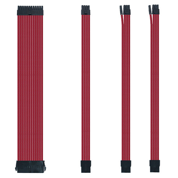 Sensei Mods Custom Sleeved Cables Extension – Code Red – TechCure India