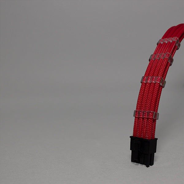 Sensei Mods Custom Sleeved Cables Extension – Code Red – TechCure India