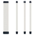 Sensei Mods Custom Sleeved Cables Extension – Purity White – TechCure India