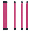 Sensei Mods Custom Sleeved Cables Extension – Ultra Pink – TechCure India
