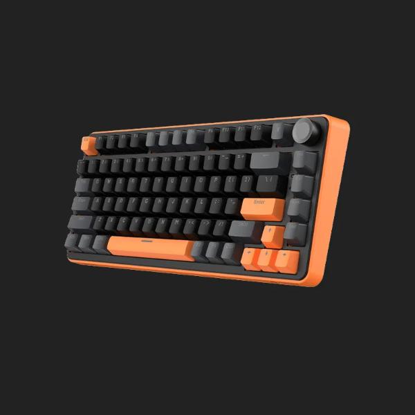 Karnage Sentinel 82 Mechanical Wired RGB Gaming Keyboard – Orange Black – TechCure India