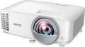 BENQ SHORT THROW MX808STHN MULTIMEDIA PROJECTOR (3600 LM) PORTABLE PROJECTOR (WHITE) – TechCure India