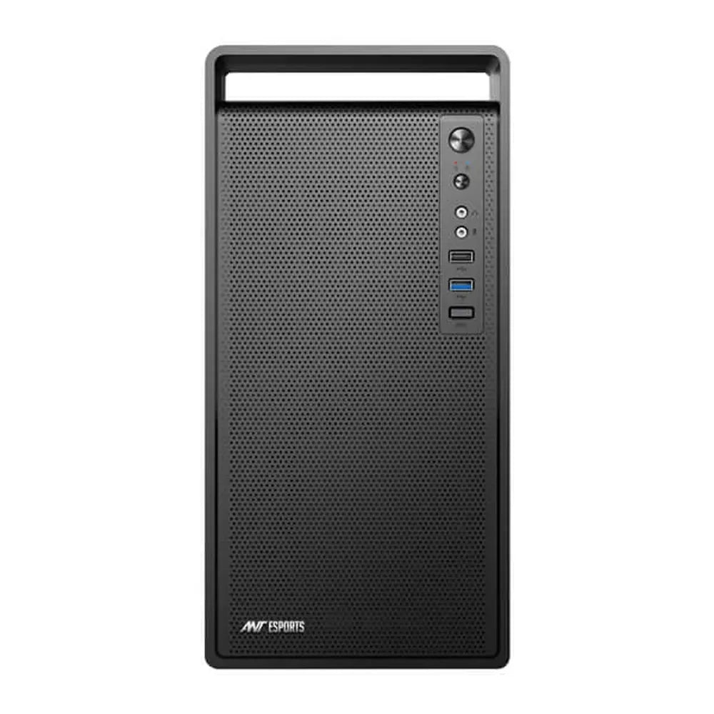 ANT ESPORTS Si11 MATX Mini Tower Cabinet (Black) - 2