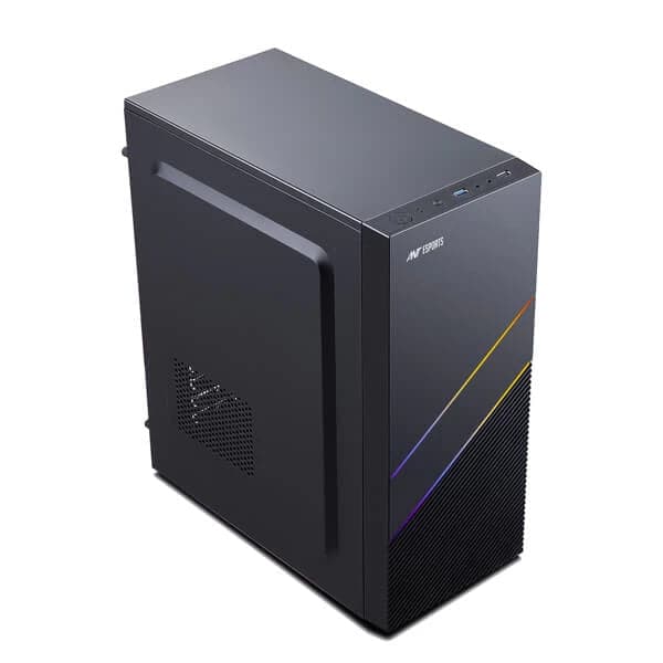 ANT ESPORTS Si24 ATX Mid Tower Cabinet (Black) - 5