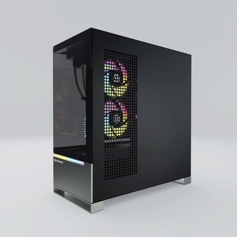 CyberPowerPC Vista 550, AMD Ryzen 5 9600X, 16GB DDR5 5600MHz, 1TB NVMe M.2 SSD, GeForce RTX 5060 8GB, Windows 11 Home – TechCure India