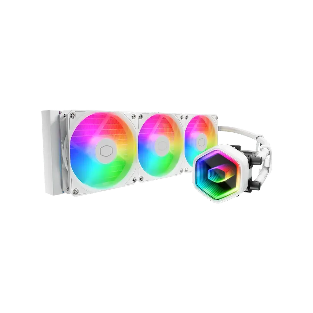 Cooler Master MasterLiquid ML360 Core II ARGB 360mm CPU Liquid Cooler ( White ) [ ML360 Core 2 ] – TechCure India