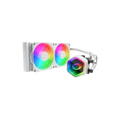 COOLER MASTER MasterLiquid Core ll 240 ARGB 240mm CPU Liquid Cooler ( White ) ( Core 2 ) – TechCure India