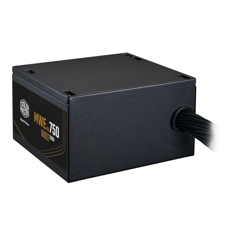 COOLER MASTER MWE 750W V3 80+ Bronze 3.1 Non Modular Power Supply – TechCure India