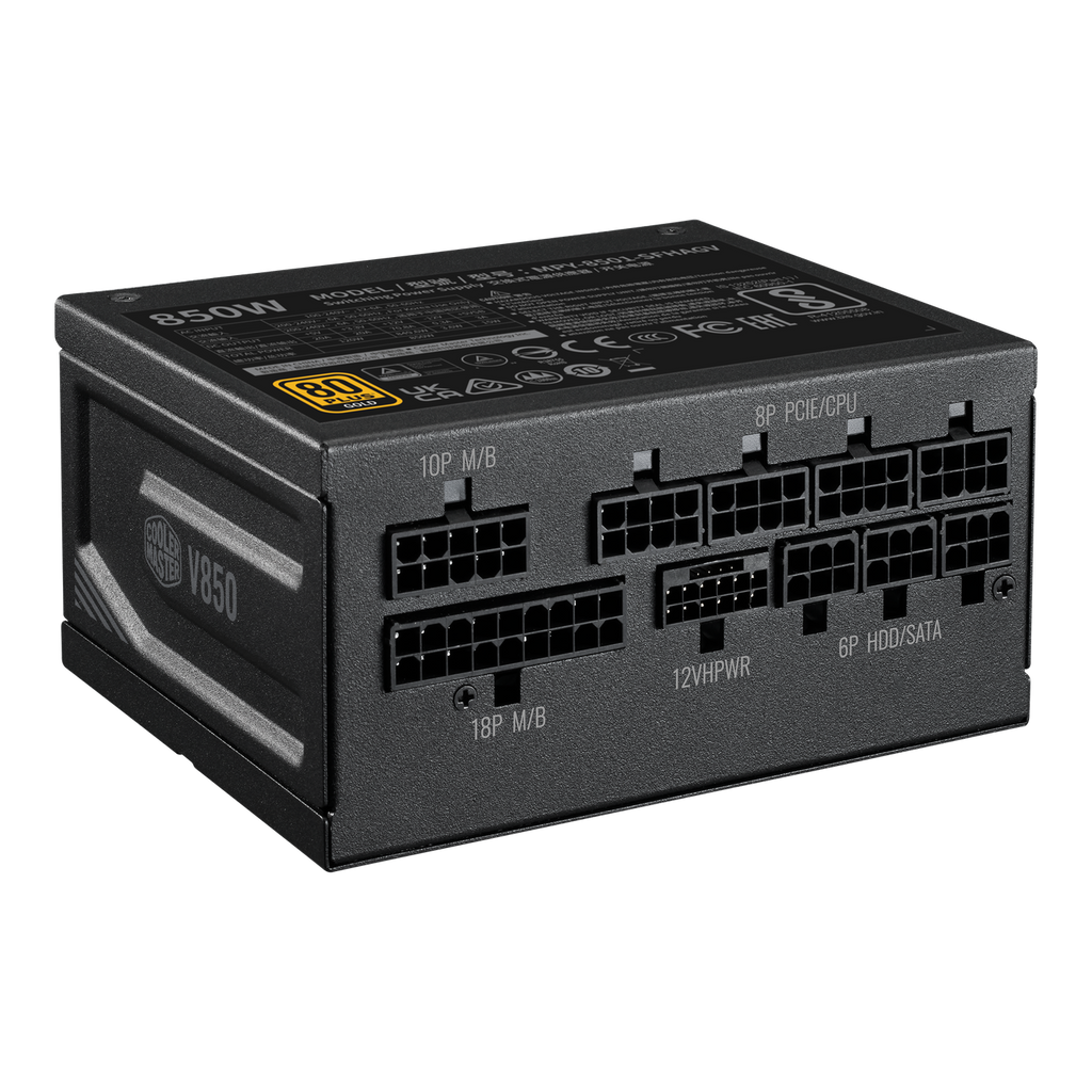 COOLER MASTER MWE 850 VSFX 80 PLUS GOLD ATX 3.1 FULLY MODULAR SMPS – TechCure India