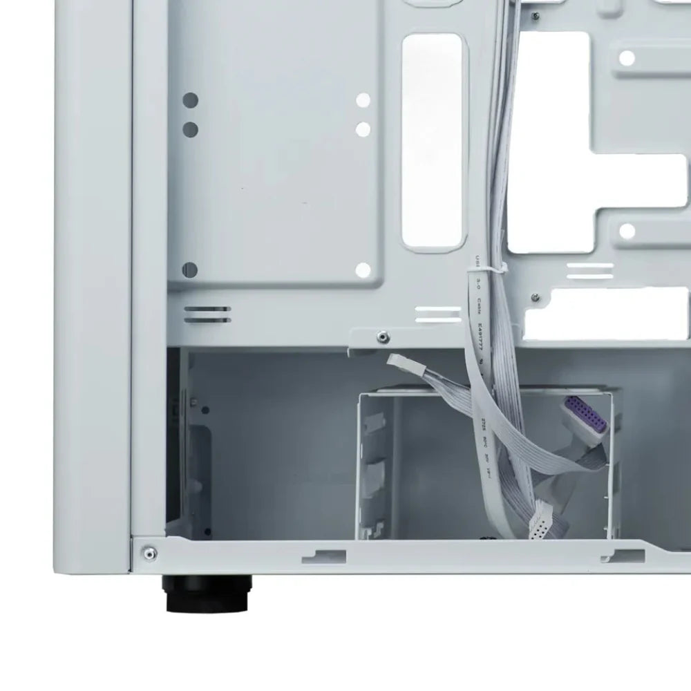 COOLER MASTER Elite 502 ARGB EATX Mid Tower Cabinet ( White ) - 2