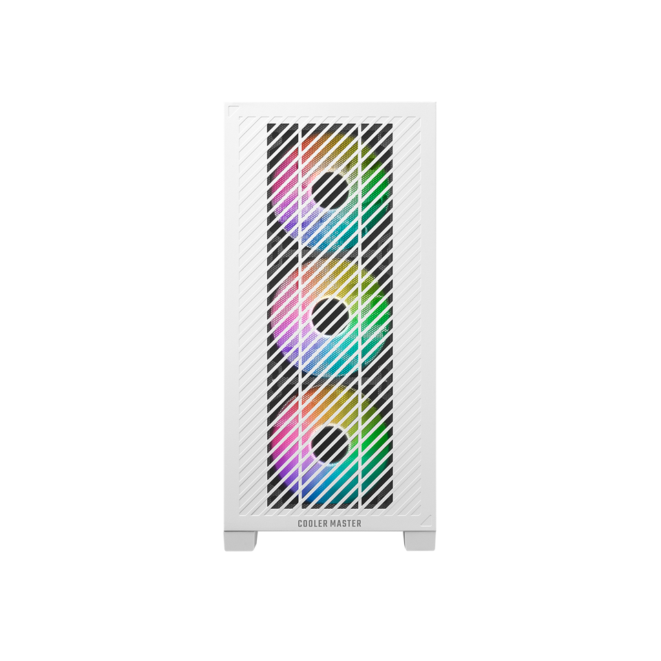 COOLER MASTER ELITE 301 ARGB (M-ATX) MINI TOWER CABINET (WHITE) – TechCure India