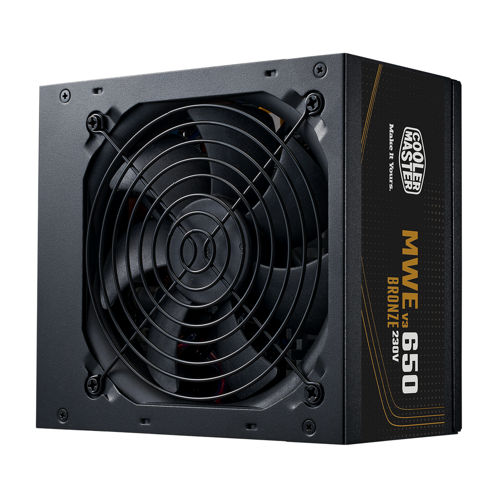 COOLER MASTER MWE BRONZE 650 V3 ATX 3.1 80 PLUS BRONZE SMPS – TechCure India