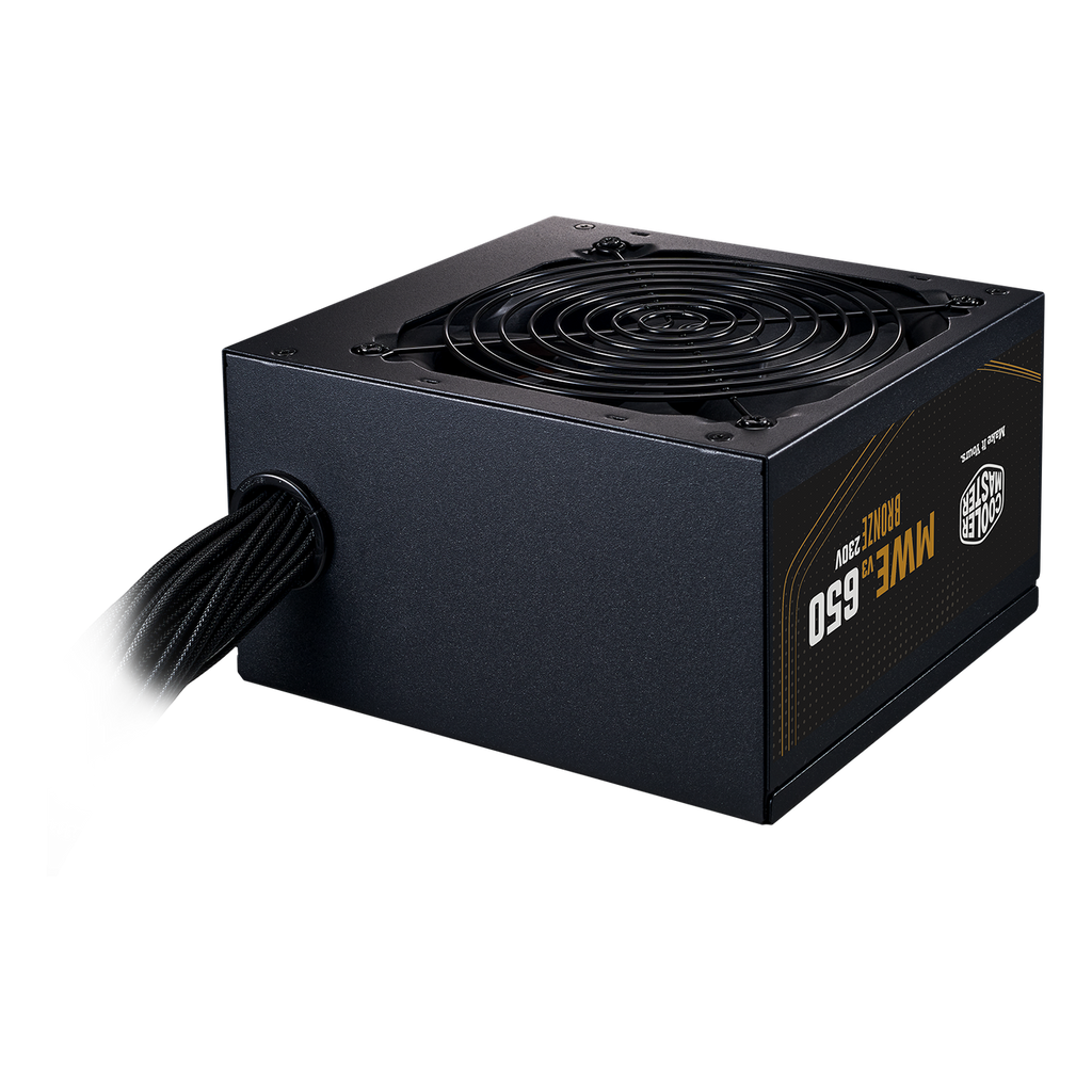 COOLER MASTER MWE BRONZE 650 V3 ATX 3.1 80 PLUS BRONZE SMPS – TechCure India