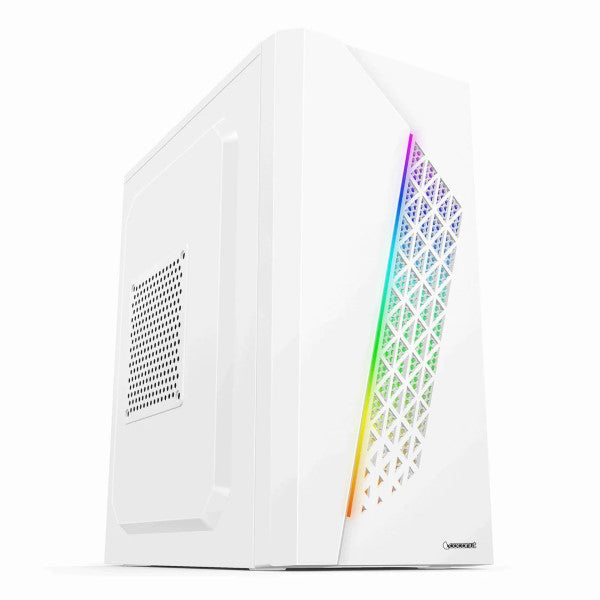 Coconut SOLAR mATX with SM45 and RGB Strip White – TechCure India
