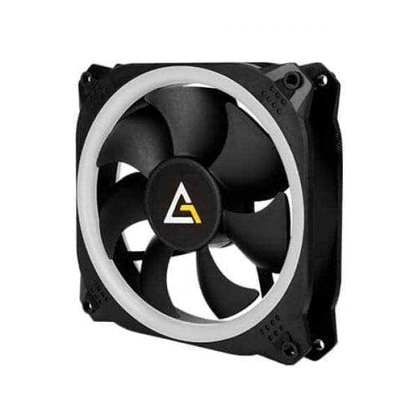 ANTEC Spark 120mm RGB PWM Dual Ring Cabinet Fan (Black) (Single Pack) - 2