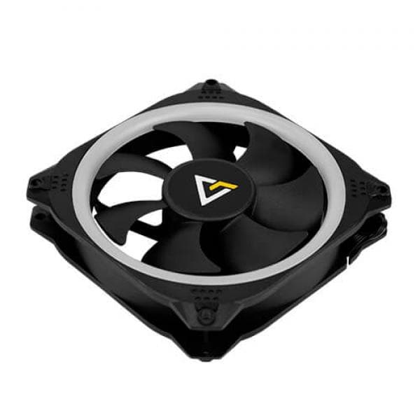 ANTEC Spark 120mm RGB PWM Dual Ring Cabinet Fan (Black) (Single Pack) - 5