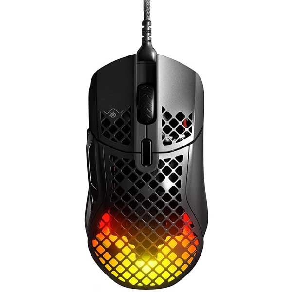 SteelSeries Aerox 5 Wireless Ergonomic Gaming Mouse (Black) – TechCure India
