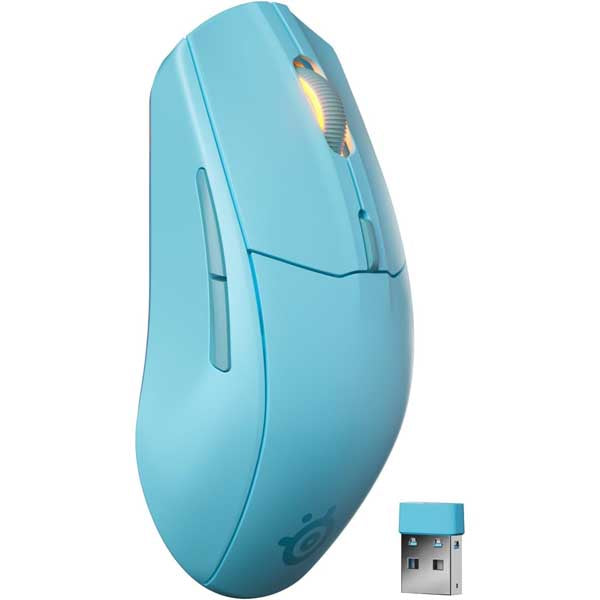 SteelSeries Rival 3 Wireless Gen 2 Mouse (Aqua) – TechCure India