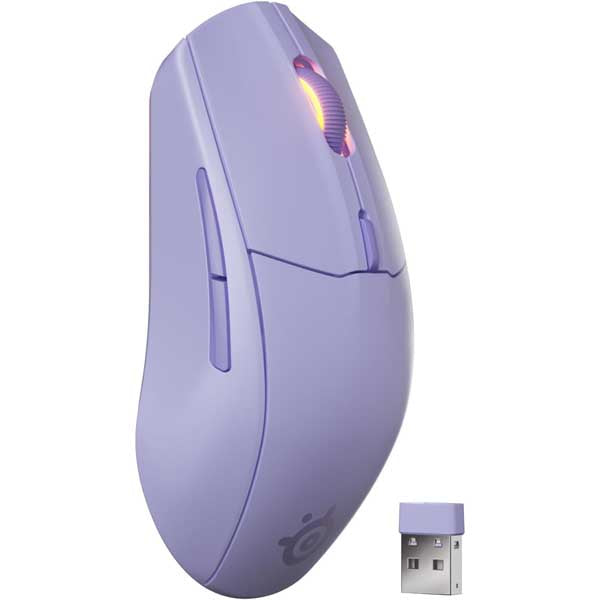 SteelSeries Rival 3 Wireless Gen 2 Mouse (Lavender) – TechCure India