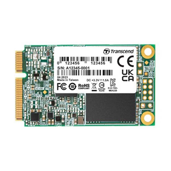 Transcend 220S 128GB SATA III 6Gb/s mSATA Internal SSD – TechCure India