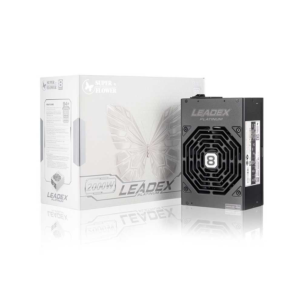 SUPER FLOWER Leadex 2000 80 Plus Platinum ATX 2.0 Fully Modular Power Supply (2000 W) – TechCure India