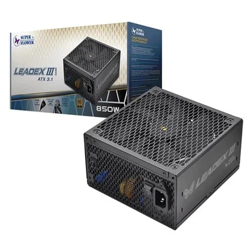 Super Flower Leadex III Gold 850W ATX3.1 Fully Modular SMPS (SF-850F14GE(GL)-ATX-3.1) – TechCure India