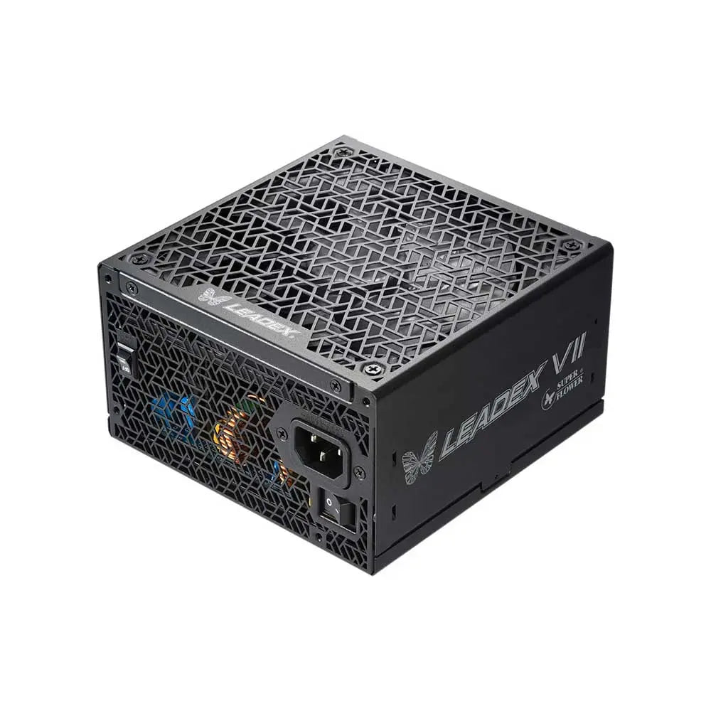 Super Flower Leadex VII Platinum Pro 1000W ATX 3.1 Power Supply Black (SF-1000F14XP-BK) – TechCure India