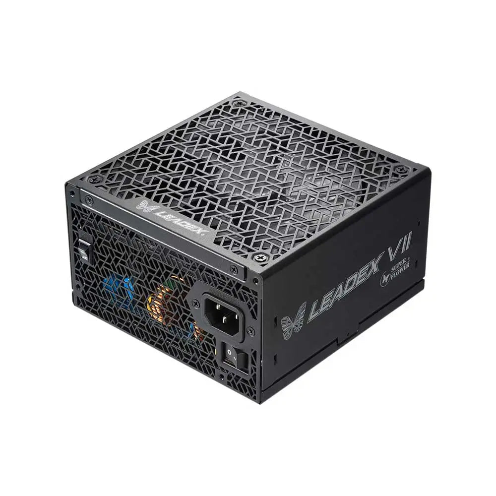 Super Flower Leadex VII Platinum Pro 1200W ATX 3.1 Power Supply Black (SF-1200F14XP-BK) – TechCure India