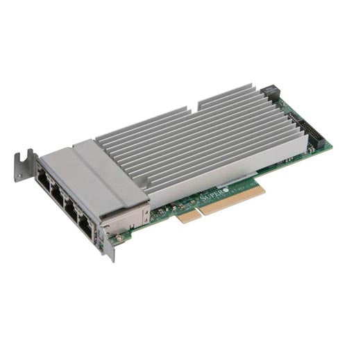 Supermicro AOC-STG-I4T Standard LP 4-port 10GbaseT – TechCure India