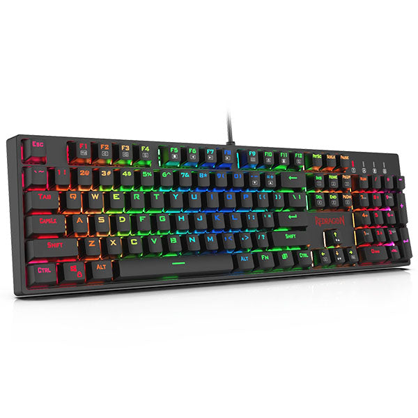 Redragon SU-RARA K582 RGB LED Backlit Mechanical Gaming Wired Keyboard – TechCure India