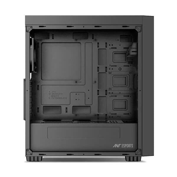 ANT ESPORTS SX310 Pro EATX Mid Tower Cabinet (Black) - 6