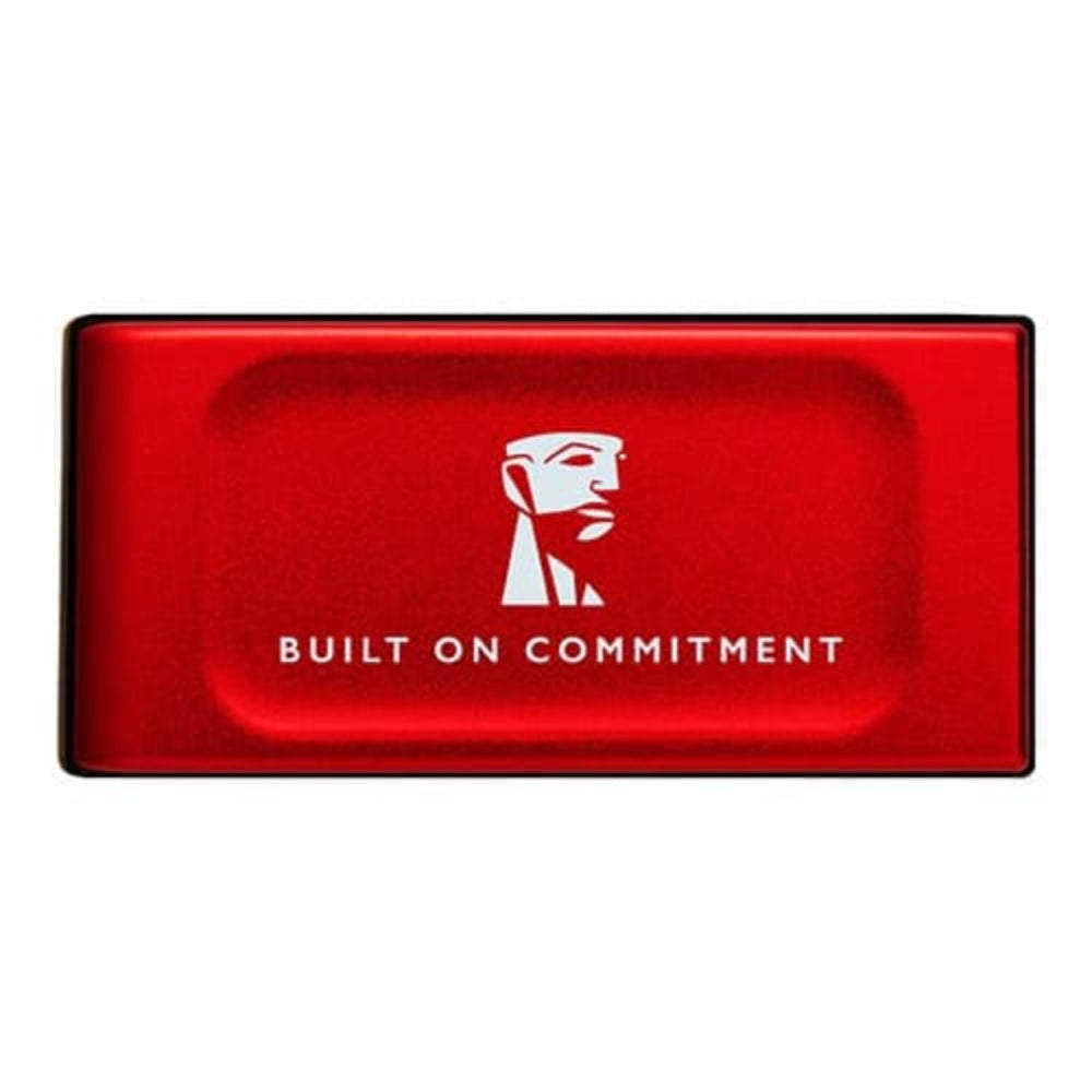 KINGSTON XS1000 1TB USB Gen2 External Solid State Drive ( SSD ) ( Red )
