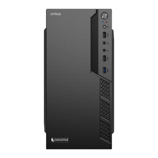 Coconut Citrus - mATX Office Cabinet with Power Supply – TechCure India