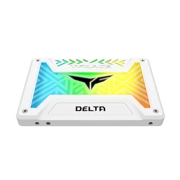 TEAMGROUP T-Force Delta RGB 500GB 2.5 SATA SATA 3 Solid State Drive (SSD) (White) - 4