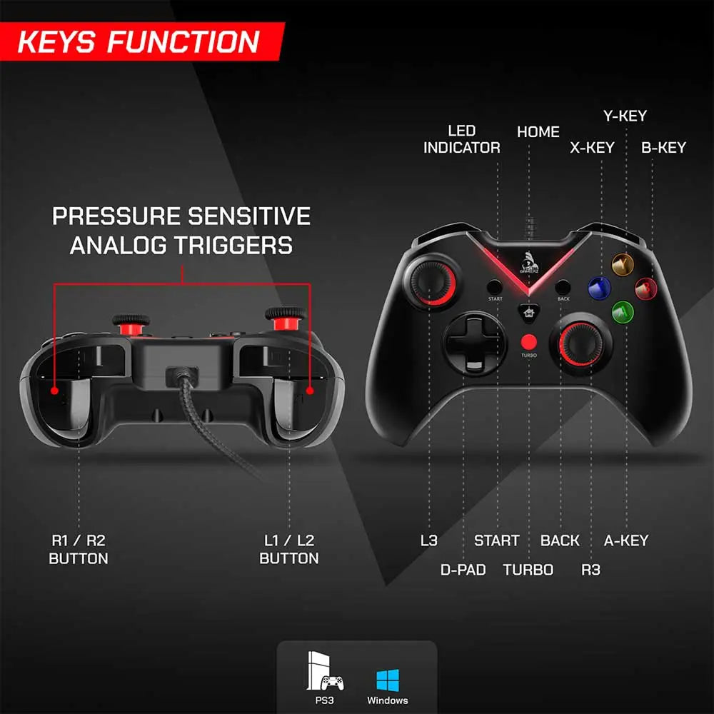 TAG G1000 USB Gamepad – TechCure India