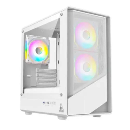 TAG Gamerz Starlight ARGB M-ATX Mid Tower Cabinet White (TG-C-Starlight-WH) – TechCure India