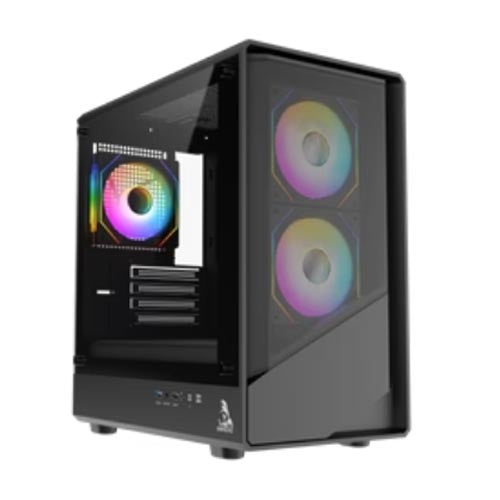 TAG Gamerz Starlight ARGB MATX Mid Tower Cabinet (Black) TG-C-Starlight-BL – TechCure India