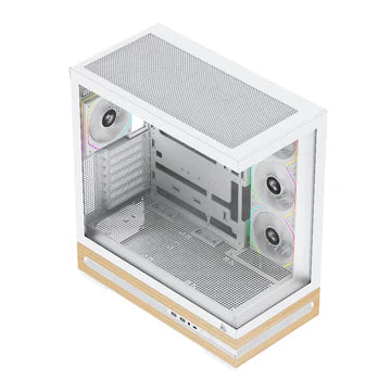 TAG Gamerz Stellar Prime ARGB EATX Mid Tower Cabinet (White) TG-C-Stellar Prime-W – TechCure India