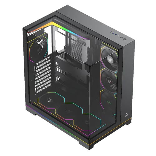 TAG Gamerz Supernova ARGB EATX Mid Tower Cabinet (Black) TG-C-Supernova-B – TechCure India
