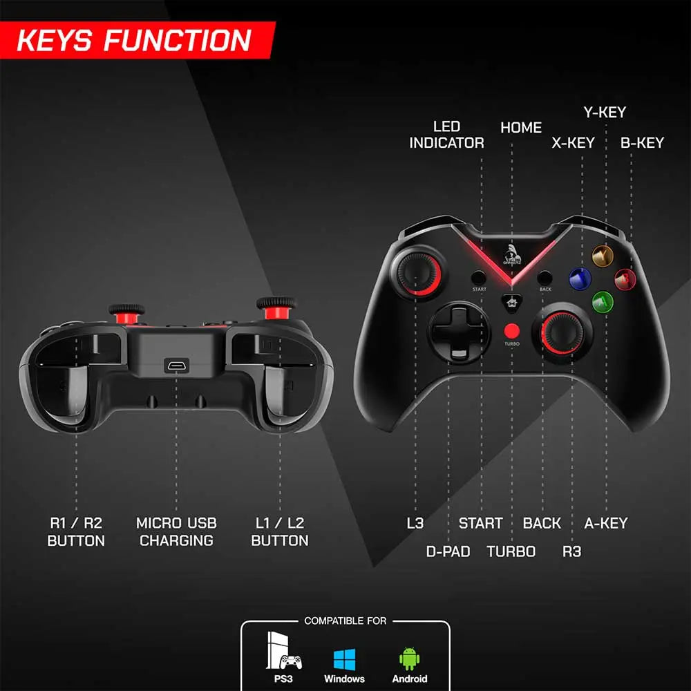 TAG GWL1000 Wireless Gamepad – TechCure India