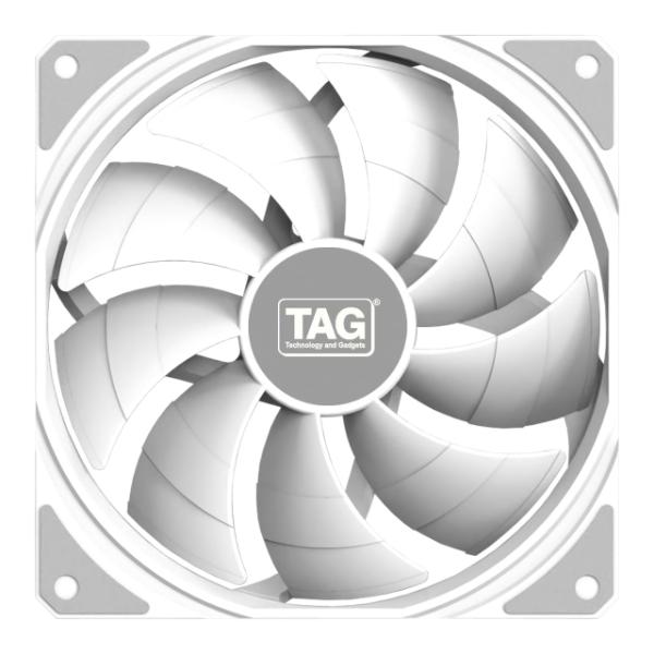 TAG Windforce 140 PC Case Fan (WHITE) – TechCure India