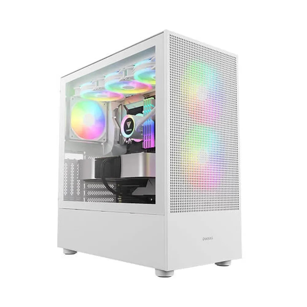 GAMDIAS Talos E3 Mesh Elite ARGB EATX Mid Tower Cabinet ( White ) – TechCure India