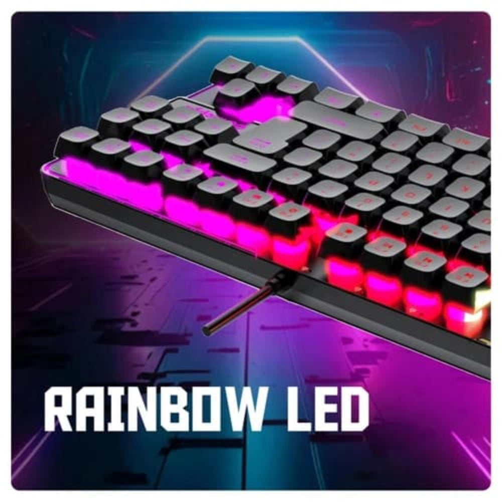 COSMIC BYTE CB-GK-20 Styx Tenkeyless RGB Wired Membrane Gaming Keyboard ( Black ) ( Membrane Switch ) - 6