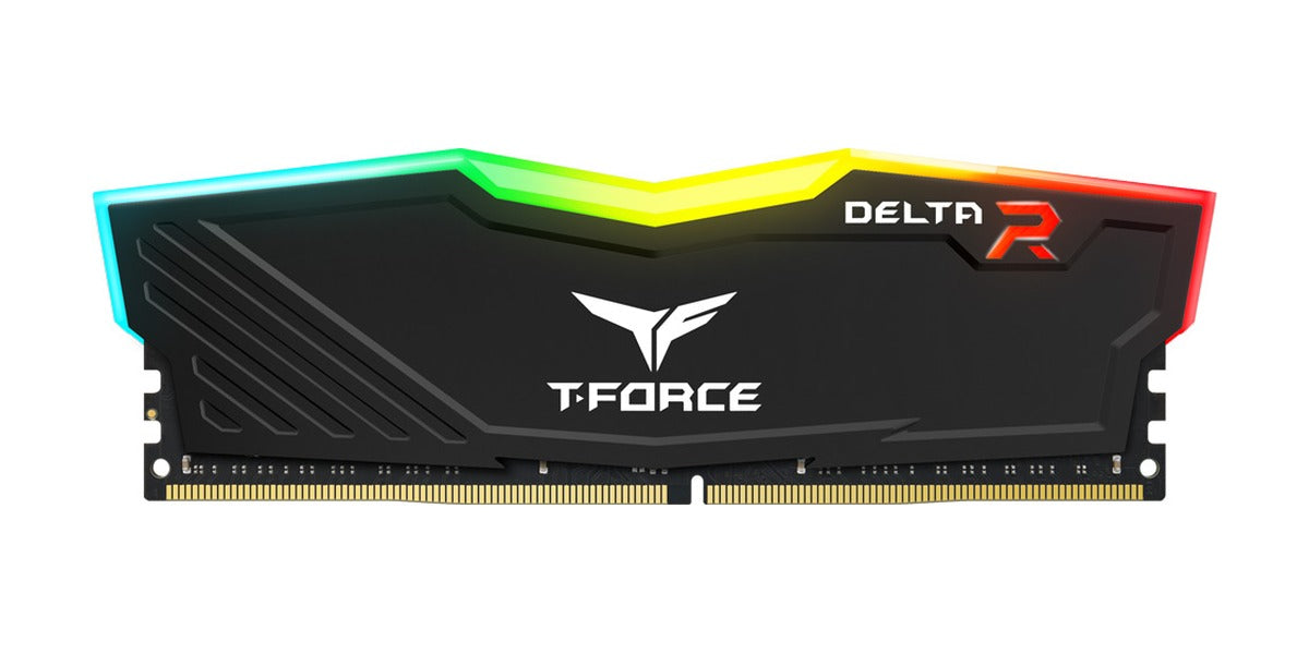 Team Group DELTA RGB 16GB (1X16GB) 3600 MHz Black Memory TF3D416G3600HC18J01 – TechCure India