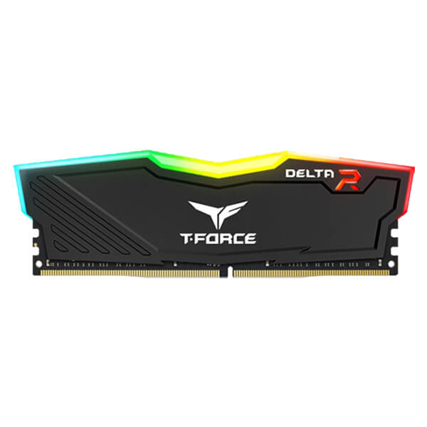 TeamGroup T-Force Delta RGB 16GB 3200MHz CL16 DDR4 RAM – Model TF3D416G3200HC16F01 – TechCure India