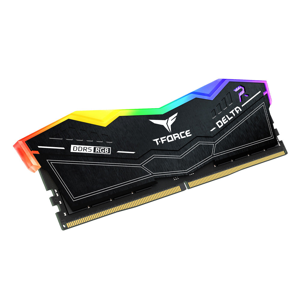 TeamGroup T-Force Delta RGB DDR5 64GB (32GB x 2) 6000MHz CL30 RAM – Model FF3D564G6000HC30CDC01 – TechCure India