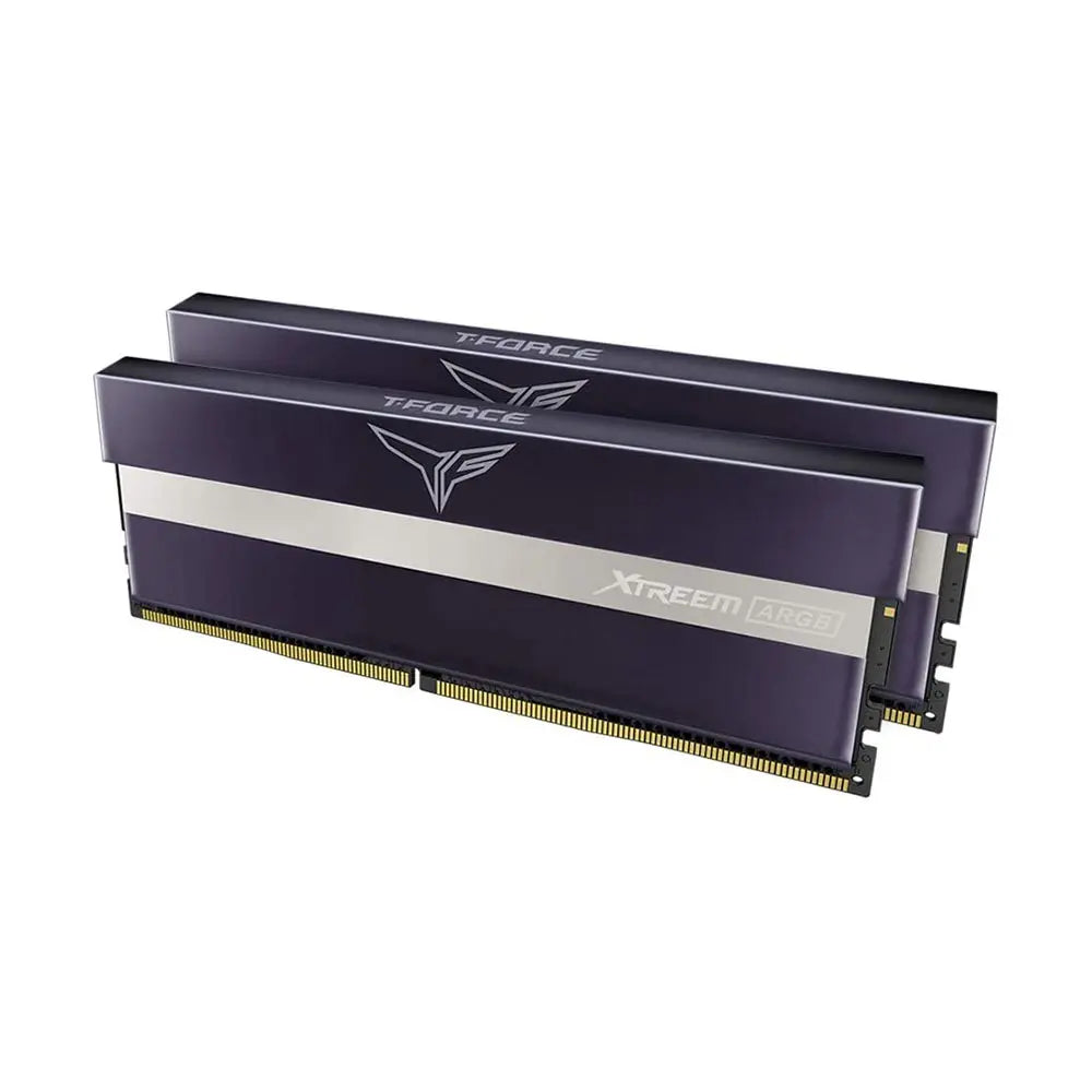 Teamgroup T-Force Xtreem Argb 3200Mhz Cl14 16Gb Kit (2X8Gb) Ddr4 Dram Desktop Gaming Ram (Blue) (Tf10D416G3200Hc14Bdc01) – TechCure India